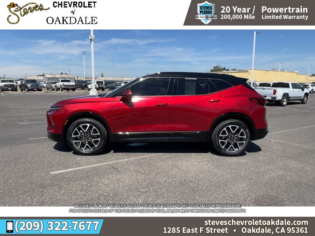 Certified 2024 Chevrolet Blazer RS w/ Driver Confidence II Package FWD image 7