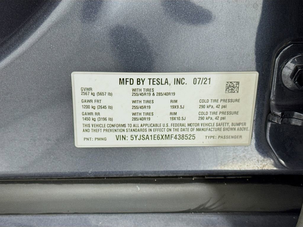 Used 2021 Tesla Model S Plaid AWD/4WD image 50