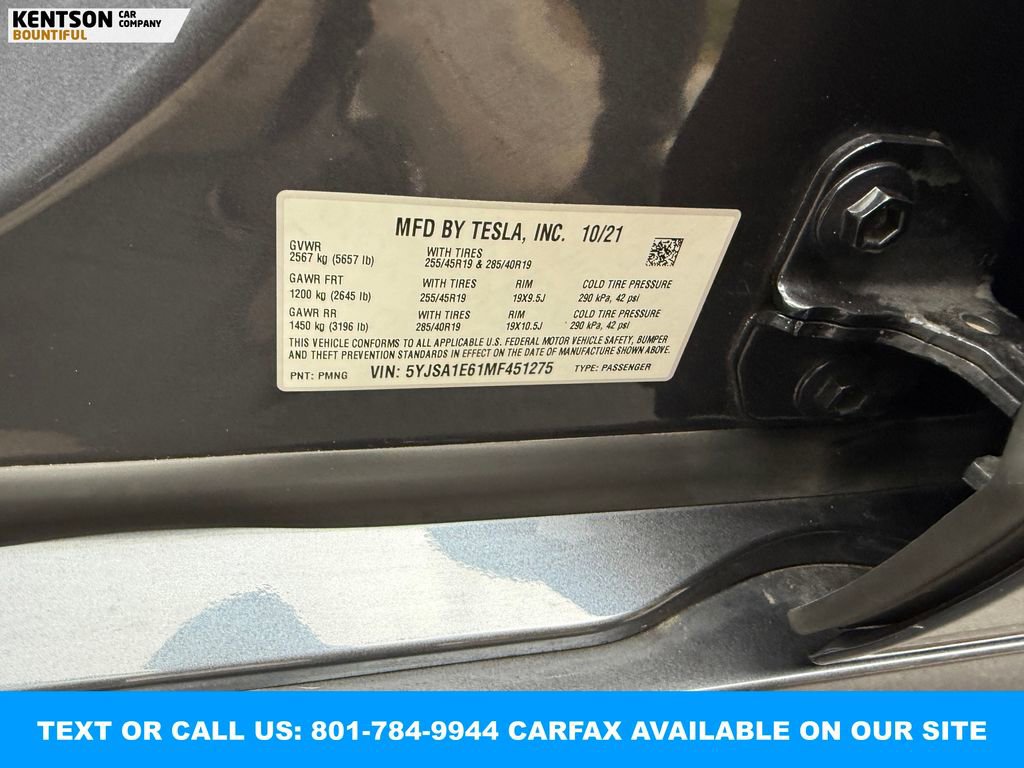 Used 2021 Tesla Model S Plaid image 39