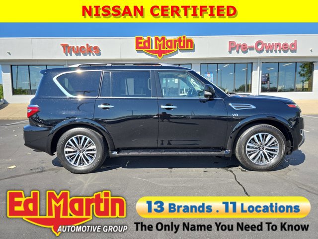 Certified 2021 Nissan Armada SL w/ Captain's Chairs Package