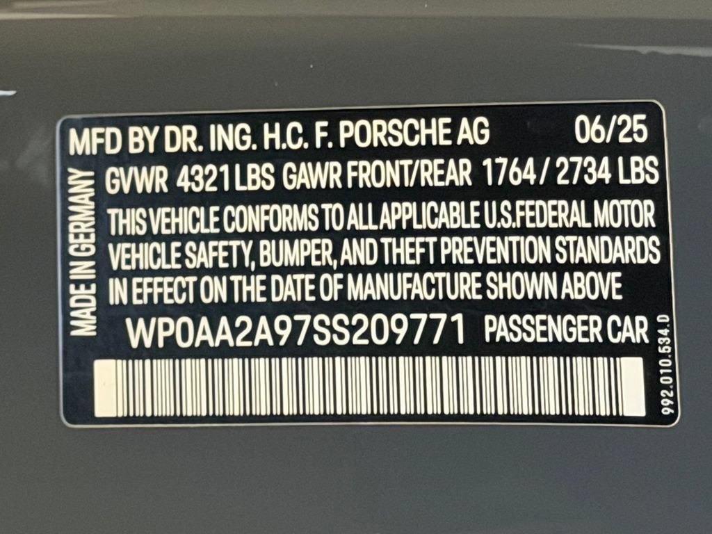 Certified 2025 Porsche 911 Carrera RWD image 25