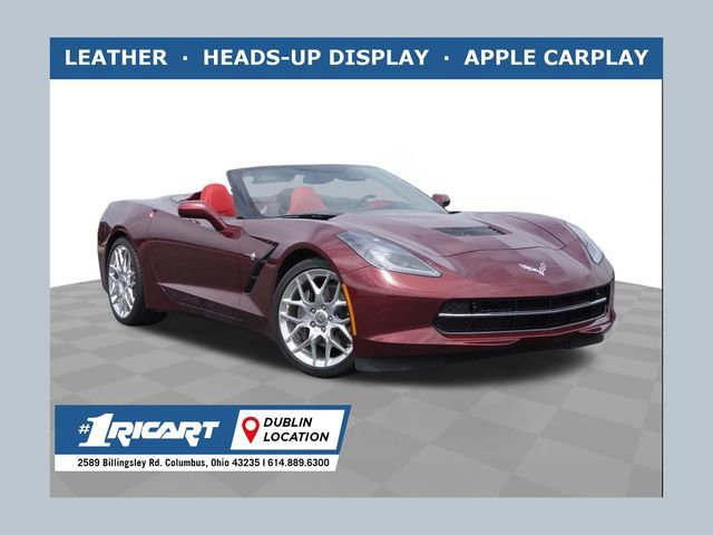 Used 2019 Chevrolet Corvette Stingray Convertible w/ 2LT Preferred Equipment Group RWD image 1