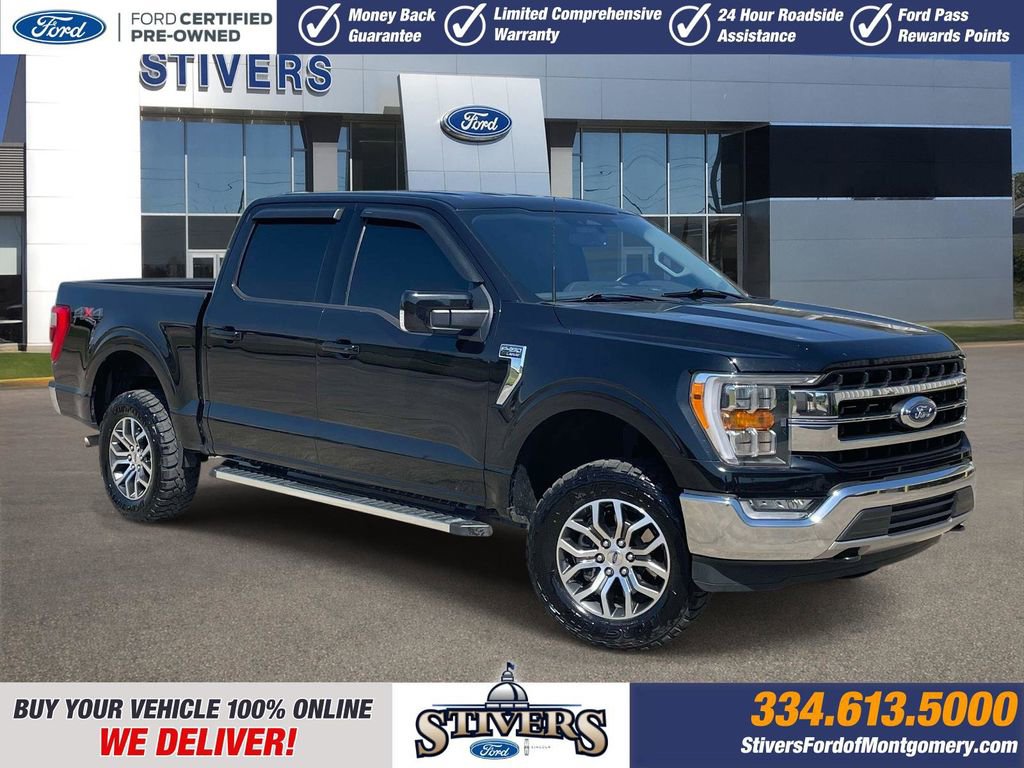 Certified 2022 Ford F150 Lariat w/ Trailer Tow Package AWD/4WD image 1