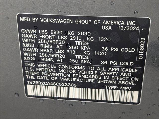 New 2025 Volkswagen Atlas SEL image 21