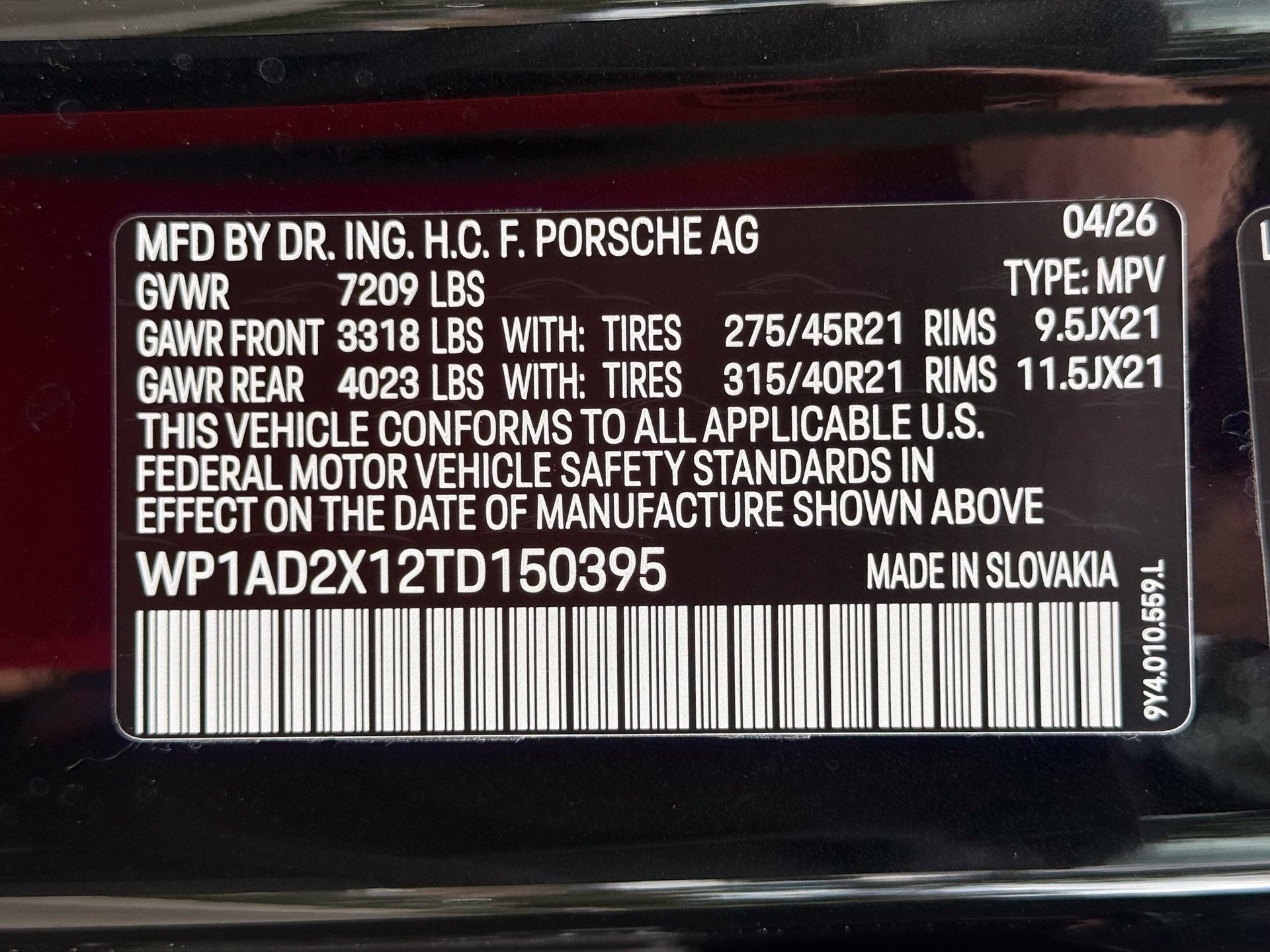 New 2026 Porsche Cayenne Turbo AWD/4WD image 41