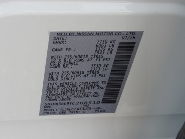 New 2026 Nissan Pathfinder SV AWD/4WD image 16