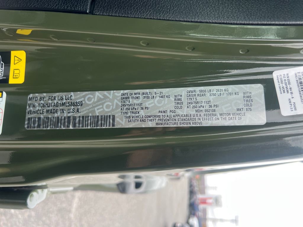 Used 2021 Jeep Gladiator Sport image 29