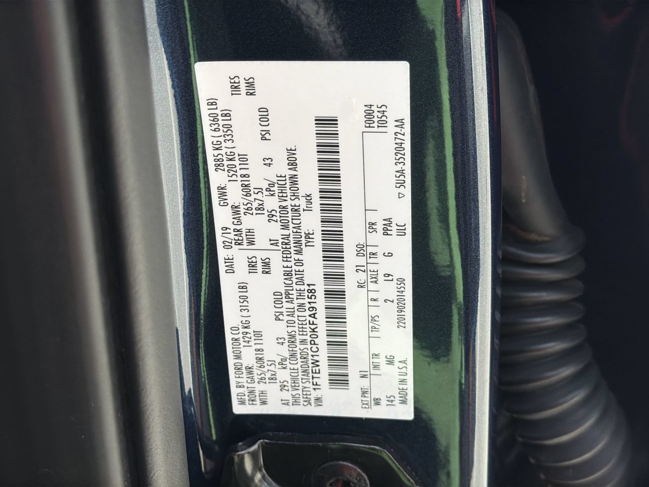 Used 2019 Ford F150 XLT w/ Equipment Group 301A Mid RWD image 32