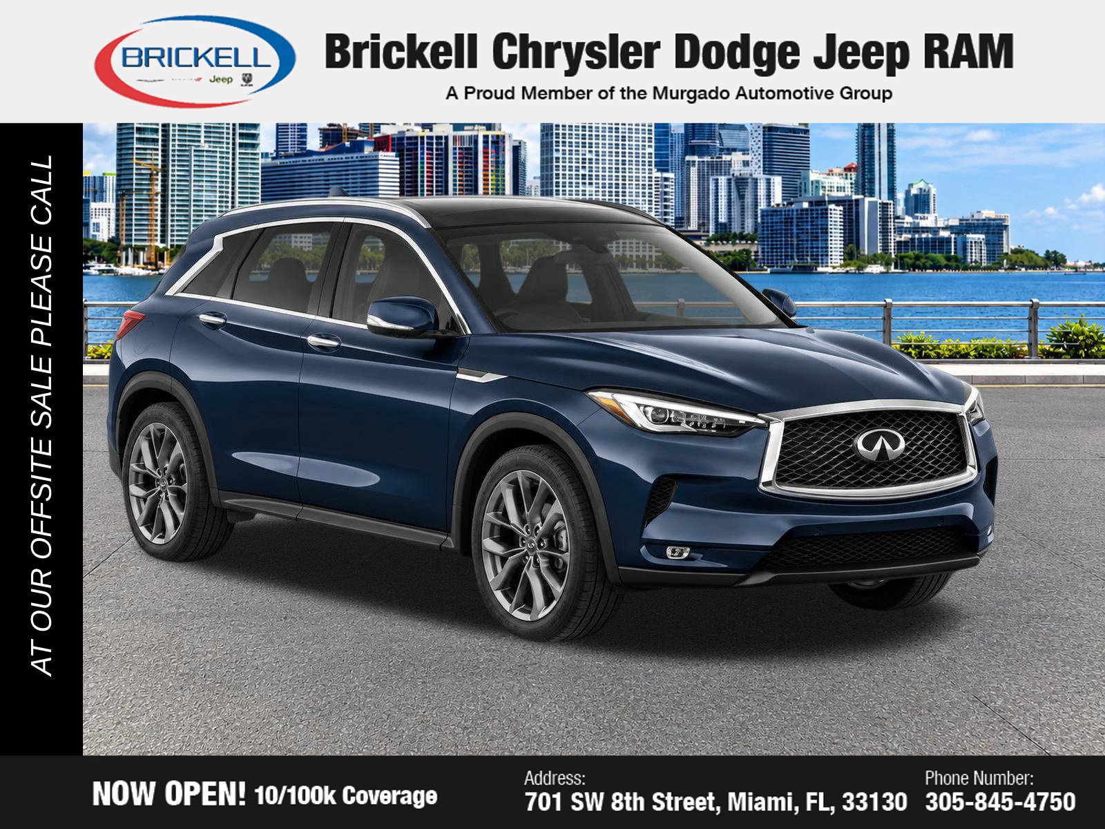 Used 2021 INFINITI QX50 Pure AWD/4WD image 2