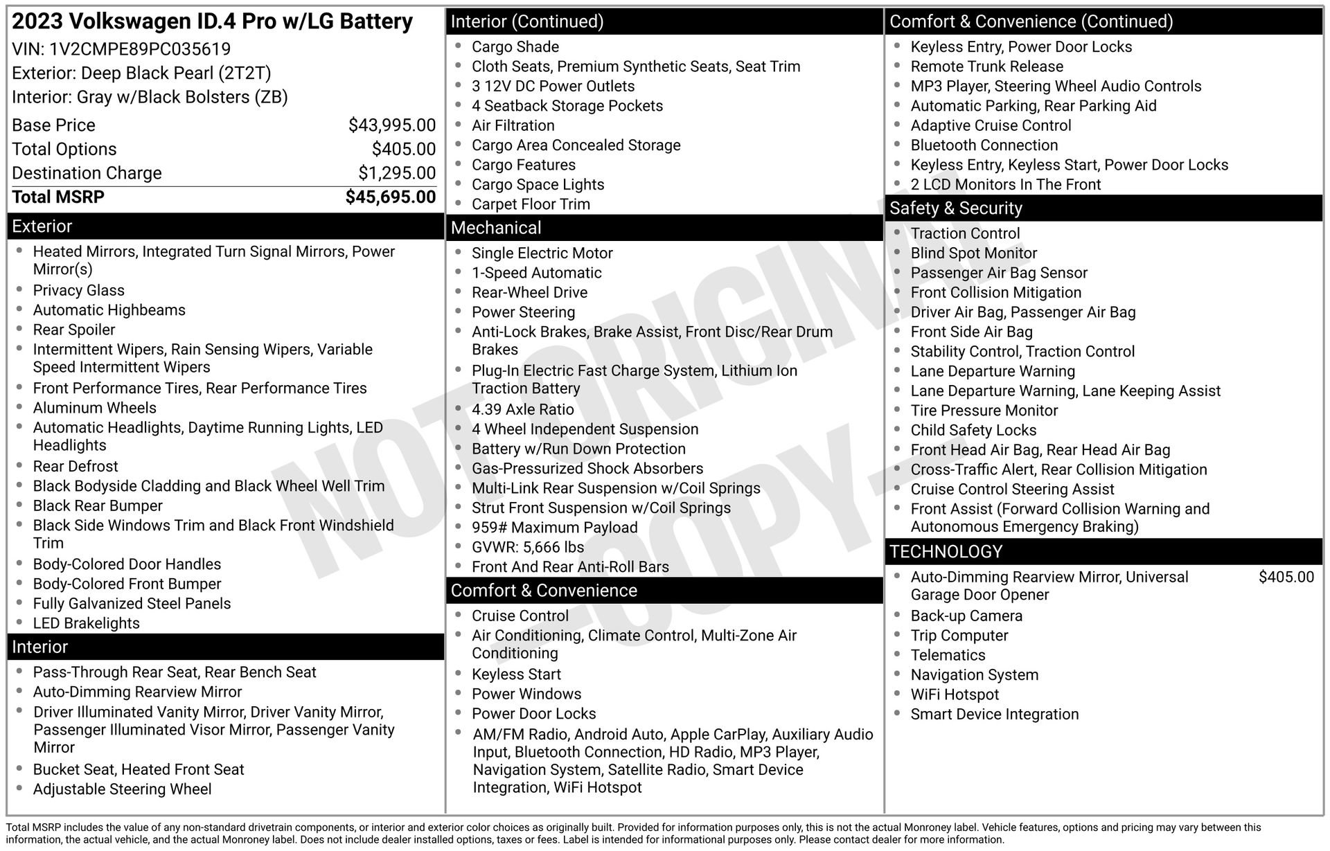 Certified 2023 Volkswagen ID.4 Pro image 7