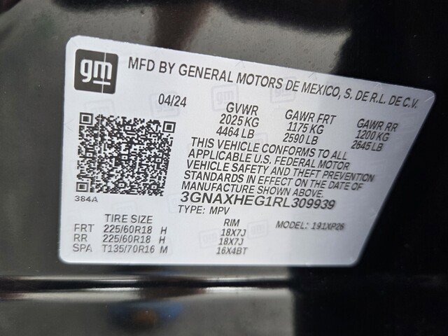 Used 2024 Chevrolet Equinox LS w/ Midnight Edition FWD image 16