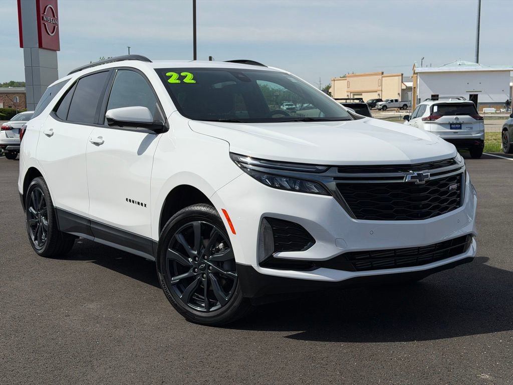 Used 2022 Chevrolet Equinox RS w/ Infotainment Package AWD/4WD image 1