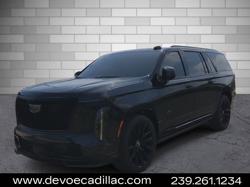 Certified 2025 Cadillac Escalade ESV V w/ LPO, ONYX Package