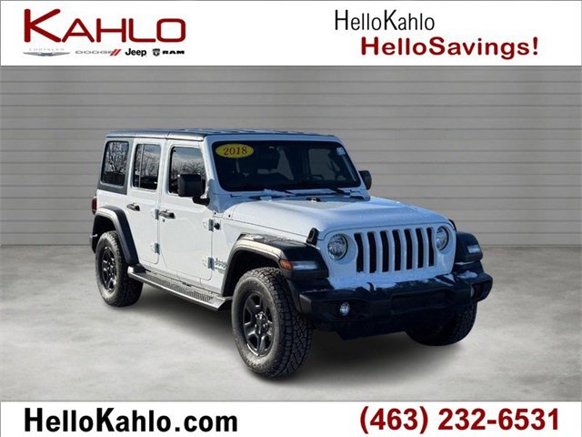 Used 2018 Jeep Wrangler Unlimited Sport