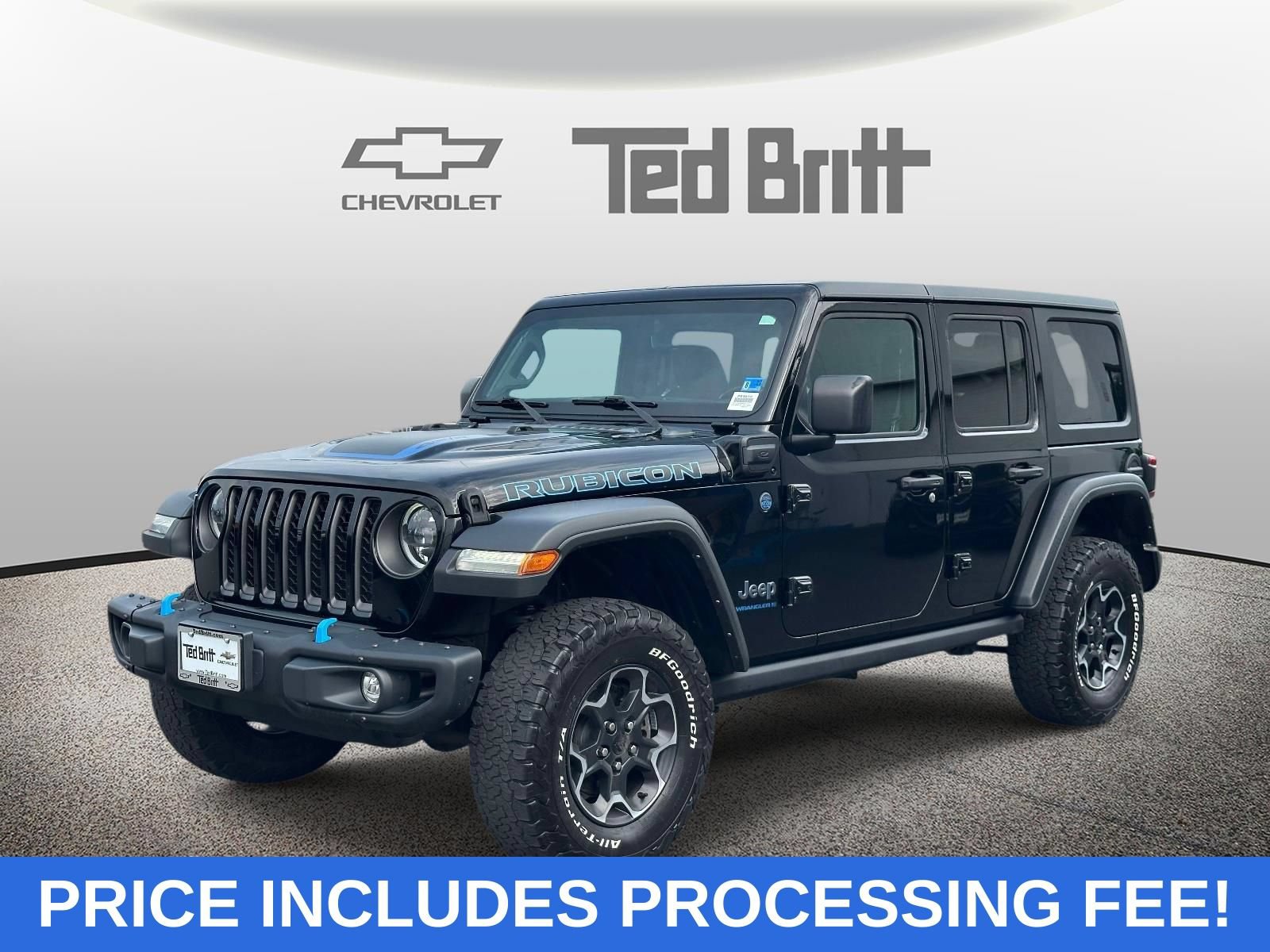 Used 2023 Jeep Wrangler Unlimited Rubicon 4xe w/ Steel Bumper Group AWD/4WD image 1