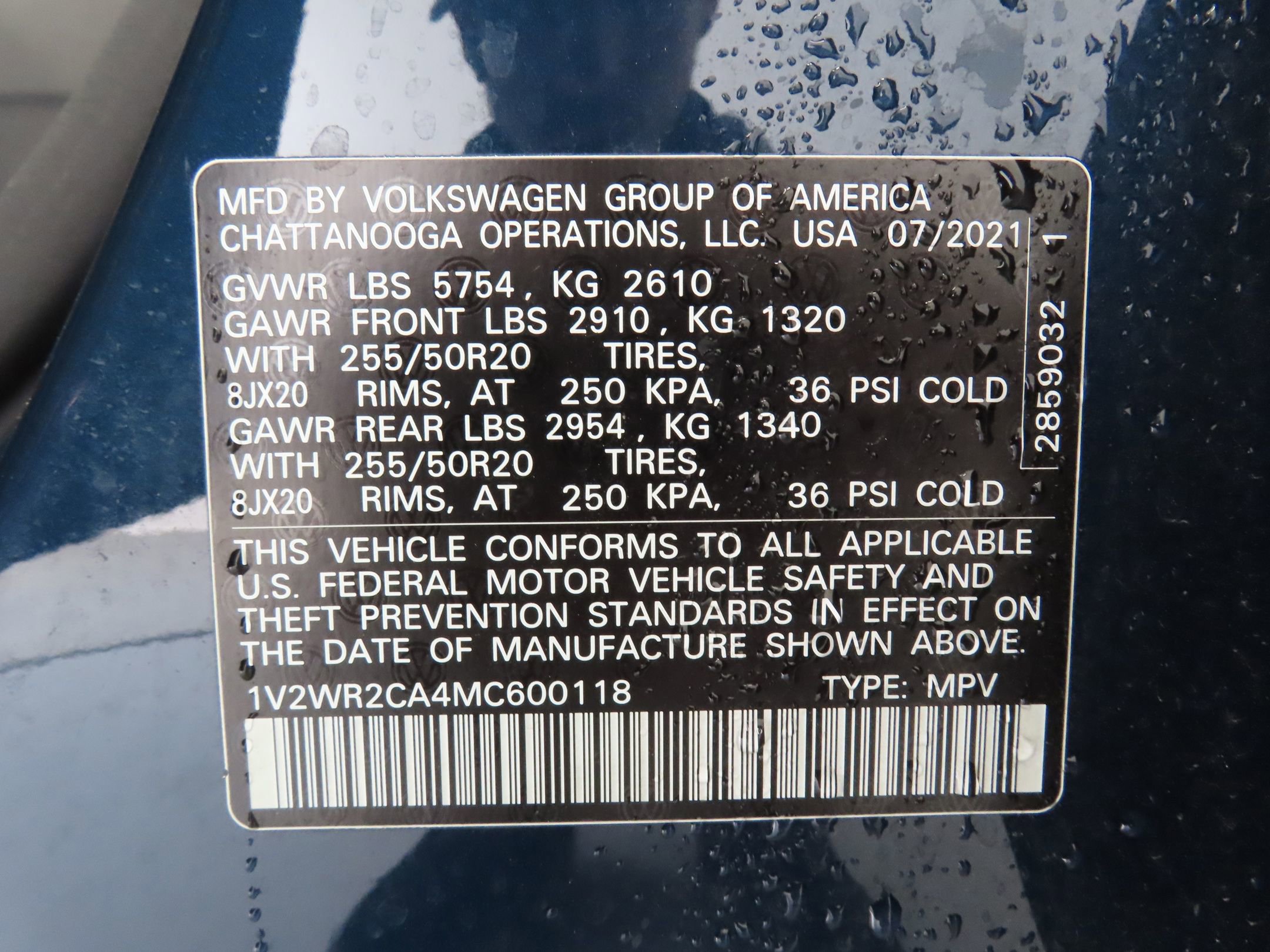 Used 2021 Volkswagen Atlas SE FWD image 27
