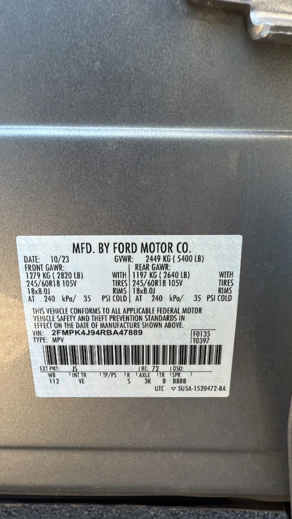 Used 2024 Ford Edge SEL image 31