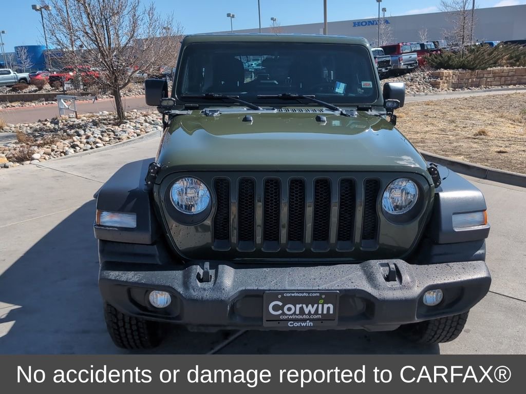 Used 2022 Jeep Wrangler Unlimited Sport image 2