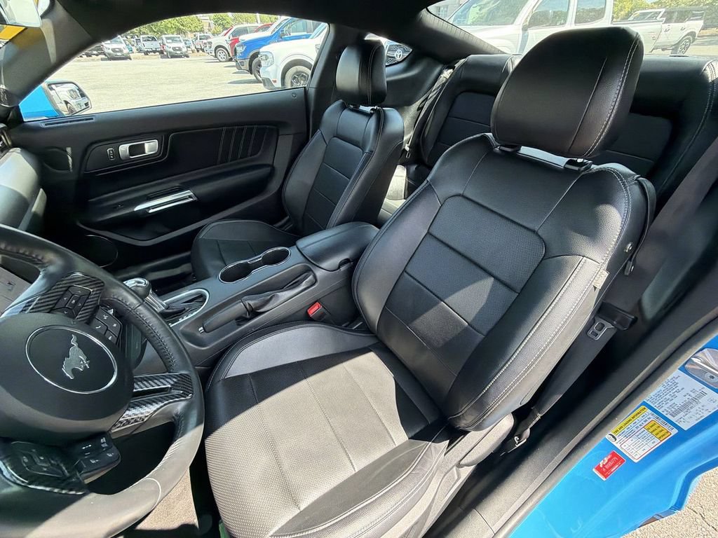 Certified 2022 Ford Mustang Premium w/ Ford Safe & Smart Package RWD image 12