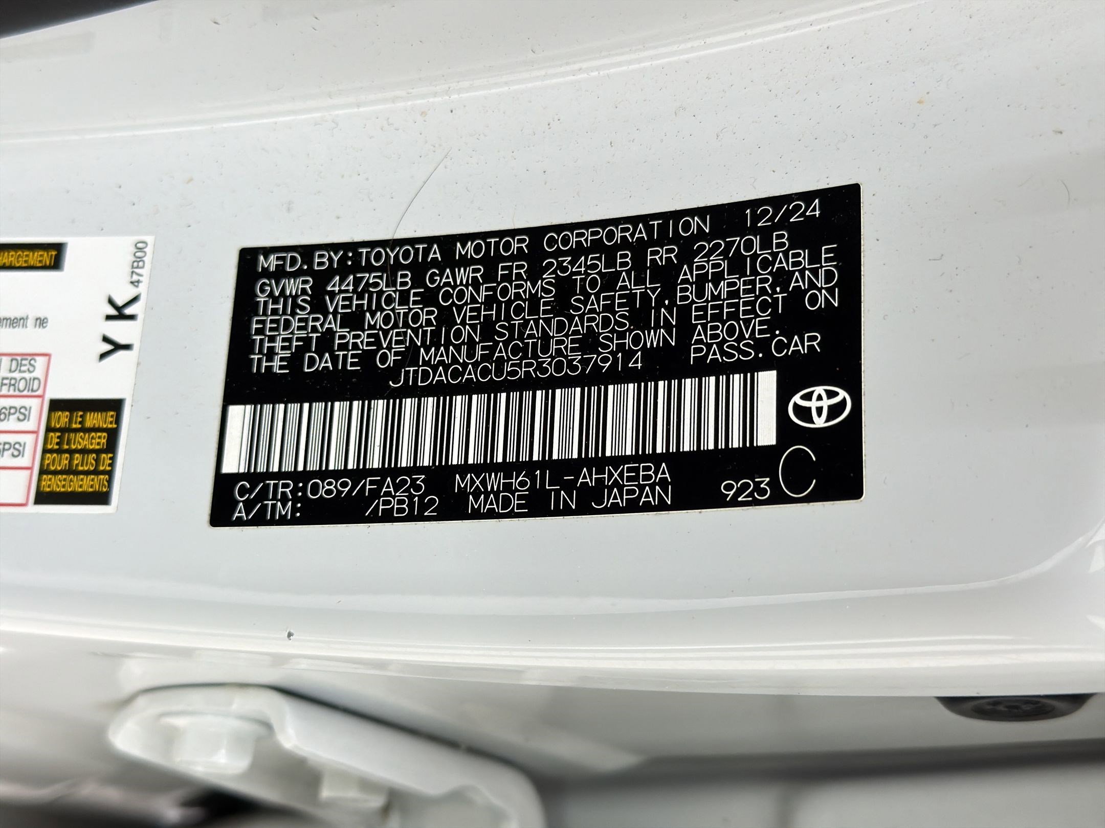 Used 2024 Toyota Prius Prime SE FWD image 20