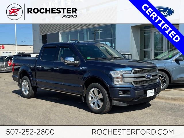 Certified 2018 Ford F150 Platinum w/ Technology Package