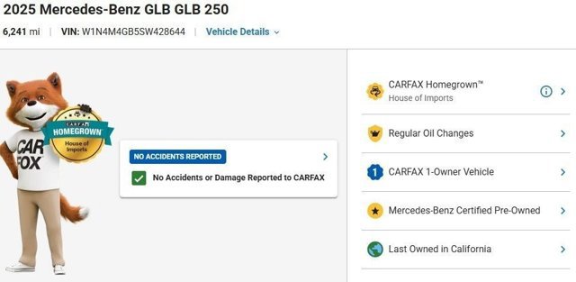 Used 2025 Mercedes-Benz GLB 250 image 3