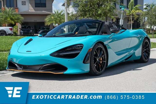 Used 2022 McLaren 720S Spider RWD image 1