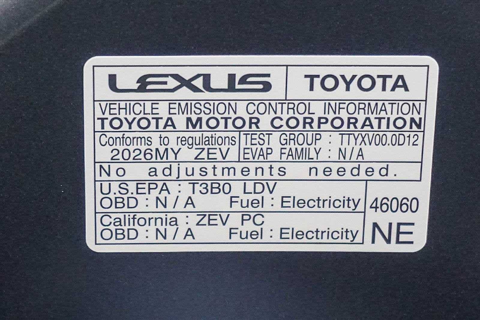New 2026 Lexus RZ 350e 2WD w/ Accessory Package (Z2) image 40