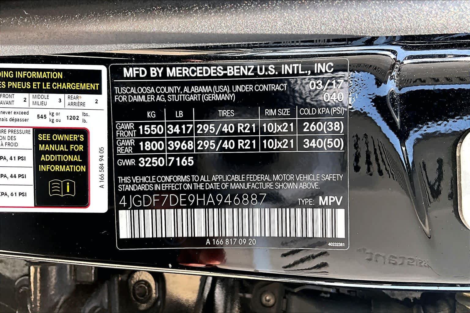 Used 2017 Mercedes-Benz GLS 550 4MATIC image 37
