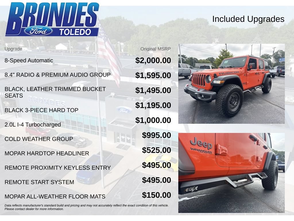 Used 2019 Jeep Wrangler Unlimited Rubicon AWD/4WD image 6