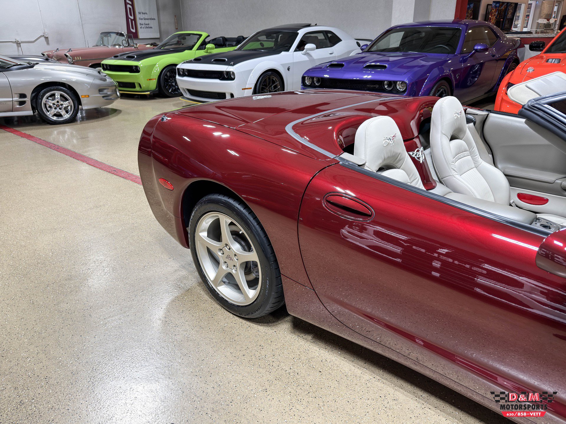 Used 2003 Chevrolet Corvette 50TH Anniversary Convertible w/ Preferred Equipment Group1 image 51