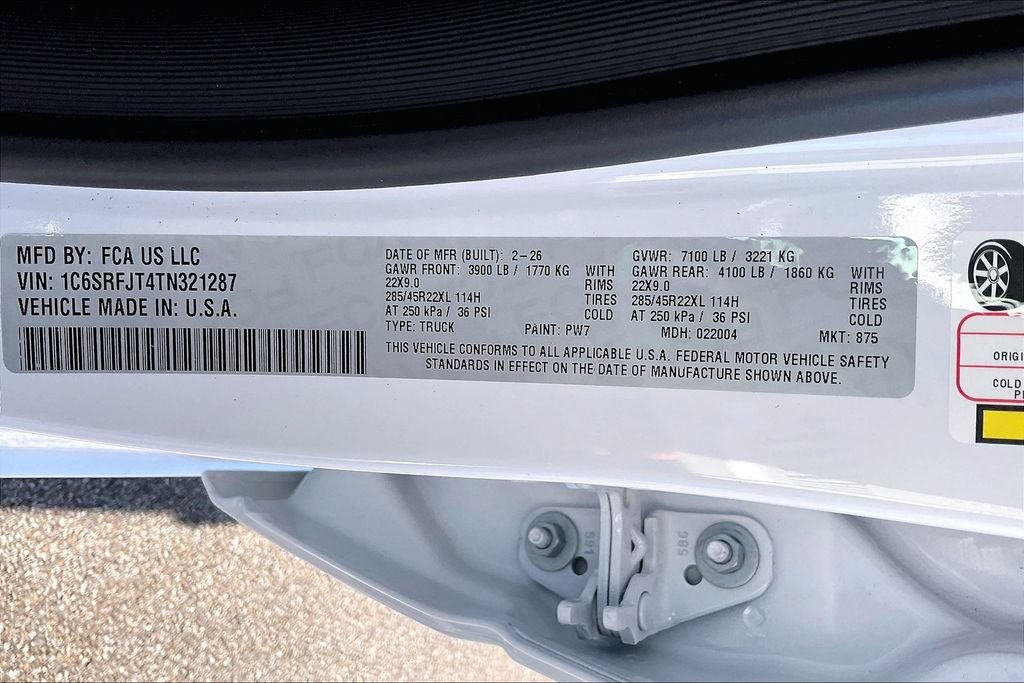New 2026 RAM 1500 Laramie w/ Night Edition AWD/4WD image 13