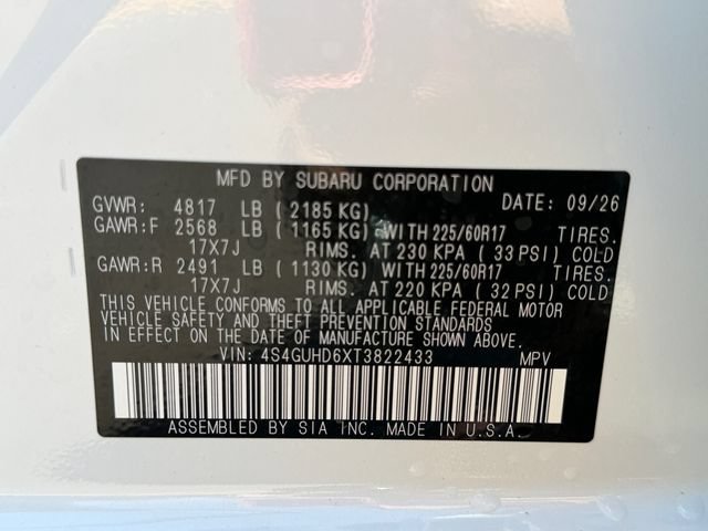 New 2026 Subaru Crosstrek 2.5i Premium AWD/4WD image 25