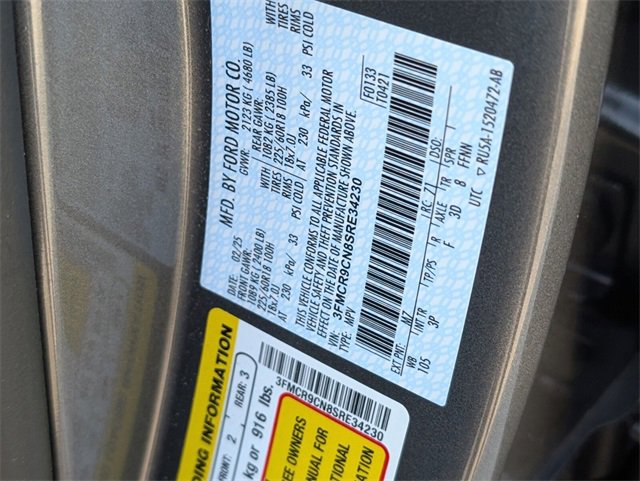 Certified 2025 Ford Bronco Sport Outer Banks w/ Outer Banks Tech Package+ image 18