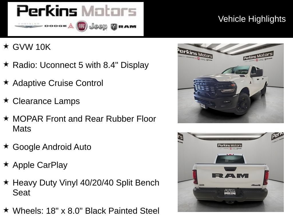 New 2026 RAM 2500 Tradesman AWD/4WD image 34