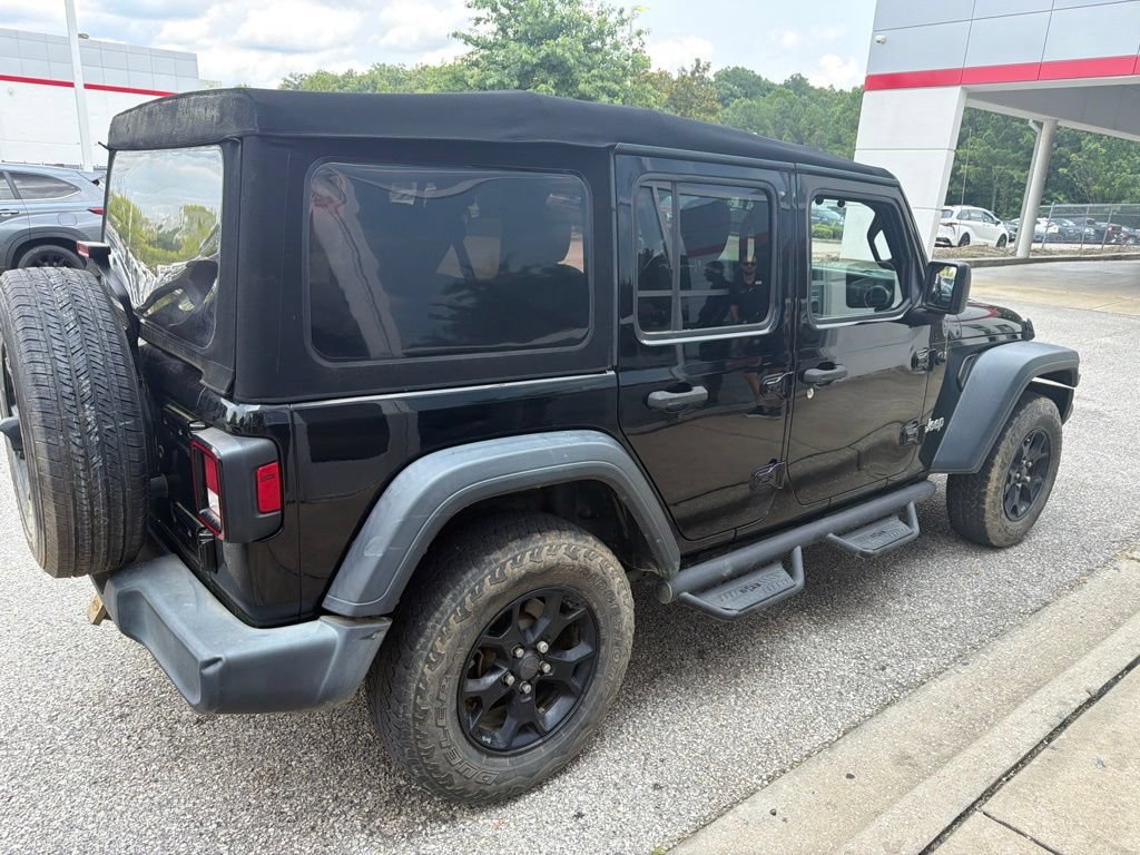 Used 2018 Jeep Wrangler Unlimited Sport S AWD/4WD image 3