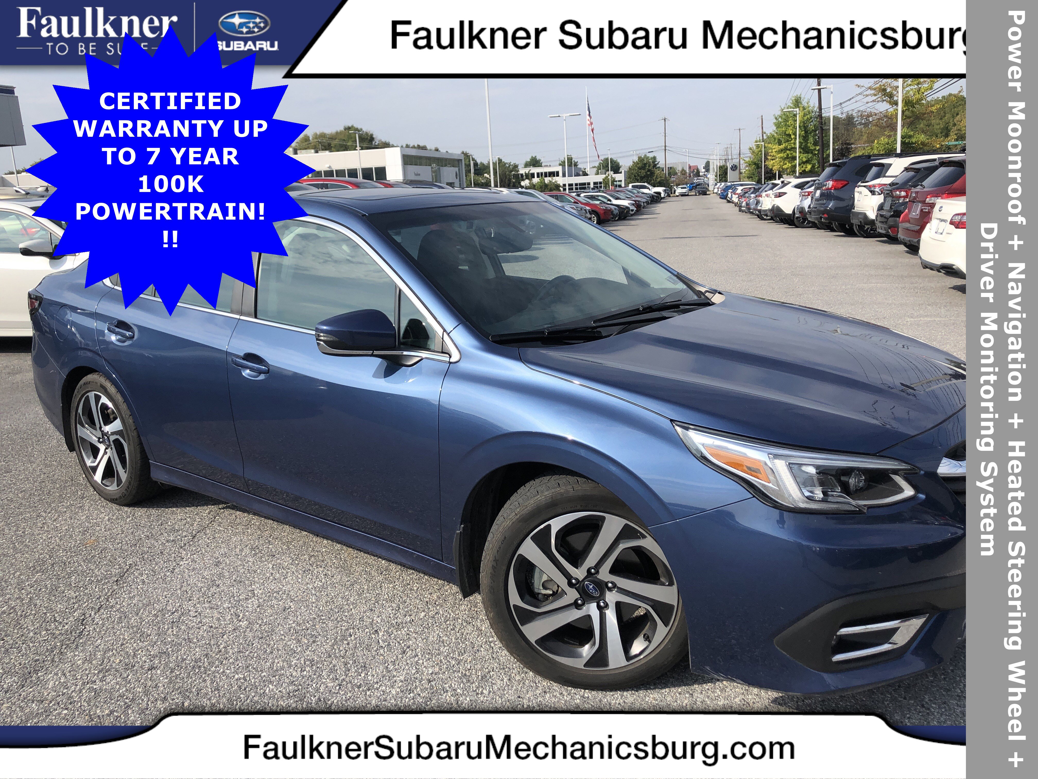 Certified 2020 Subaru Legacy Limited