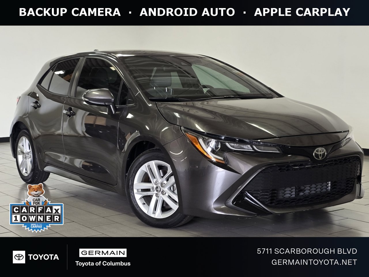 Certified 2021 Toyota Corolla SE FWD image 1