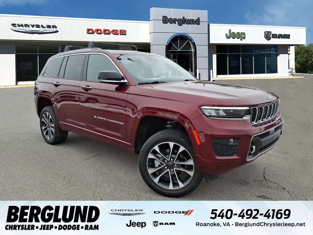 Used 2022 Jeep Grand Cherokee Overland w/ Luxury Tech Group IV
