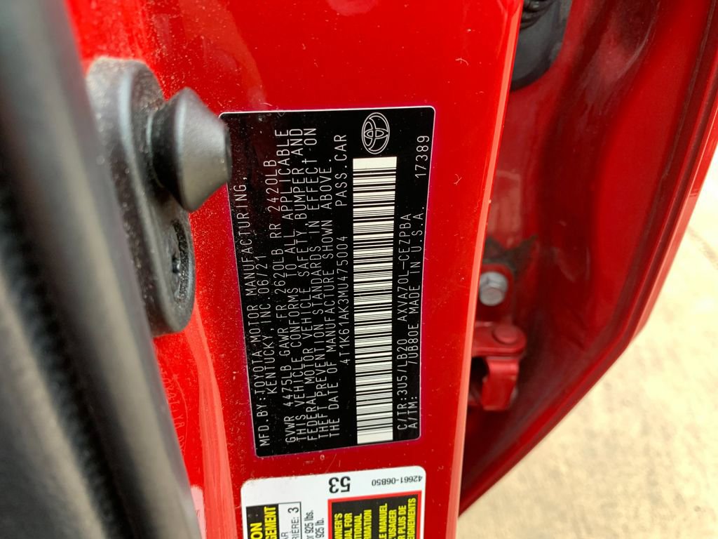 Used 2021 Toyota Camry XSE image 36