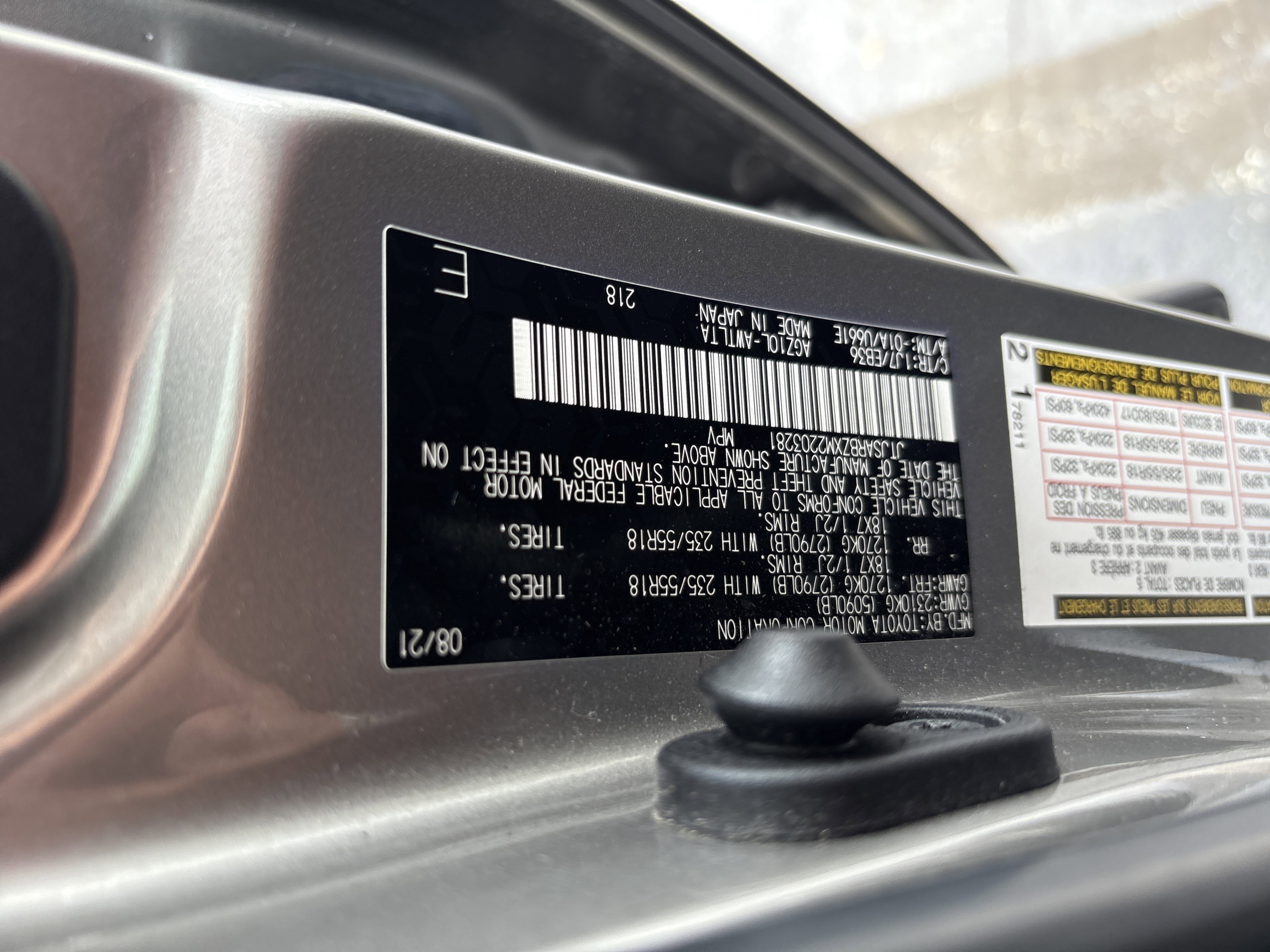 Used 2021 Lexus NX 300 F Sport w/ F Sport Premium Package FWD image 34