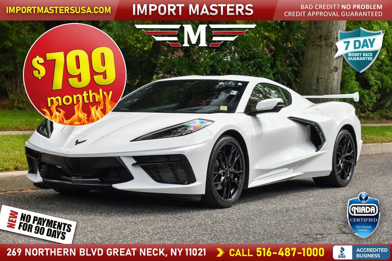 Used 2025 Chevrolet Corvette Stingray Coupe w/ Battery Protection Package RWD image 1