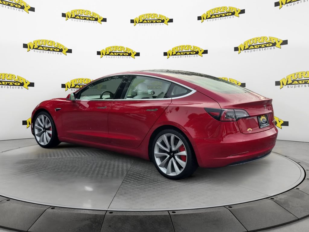 Used 2018 Tesla Model 3 Performance AWD/4WD image 3