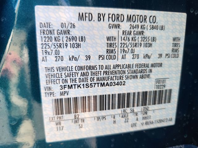 New 2026 Ford Mustang Mach-E Select w/ Technology Package image 23