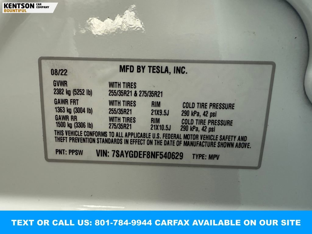 Used 2022 Tesla Model Y Performance image 38