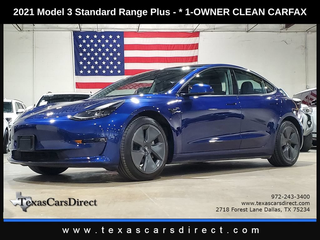 Used 2021 Tesla Model 3 Standard Range Plus RWD 360° Tour