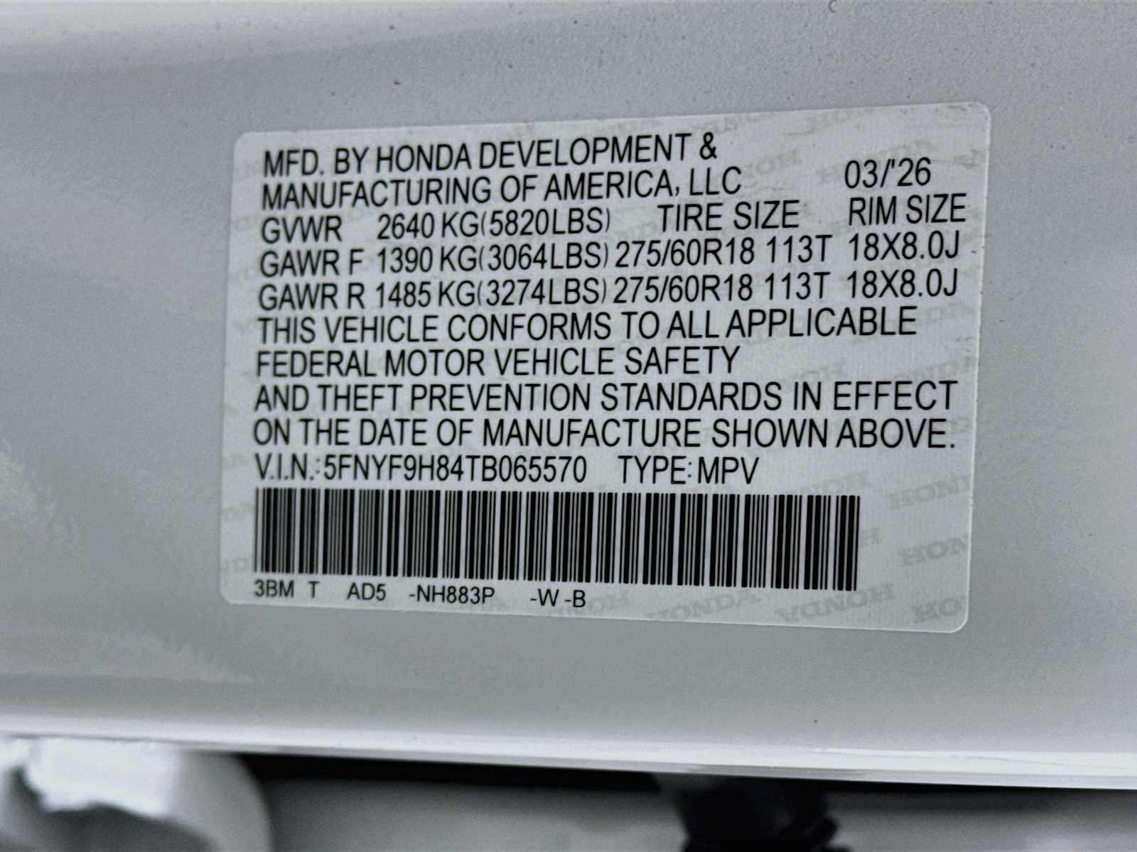Used 2026 Honda Passport TrailSport Elite image 31