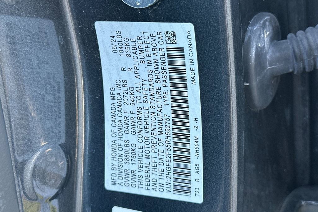 Used 2024 Honda Civic Sport image 32