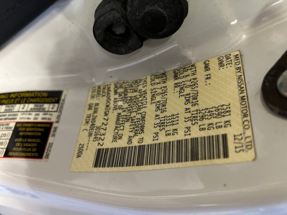 Used 2016 Nissan Frontier SV image 39