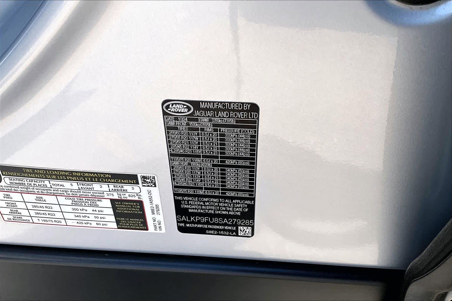 Used 2025 Land Rover Range Rover SE AWD/4WD image 34